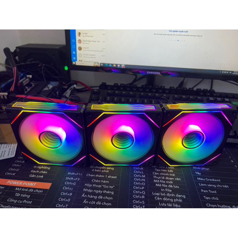 Fan led tản nhiệt Xigmatek X22F G20F Z20F- RGB Fixed 12cm - Hàng Chính Hãng