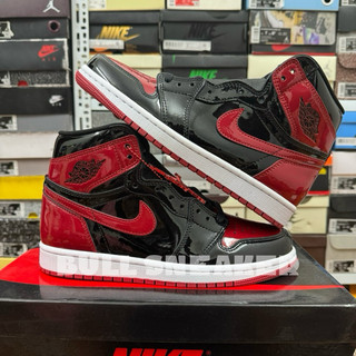 Giày air jordan 1 high og "patent bred"
