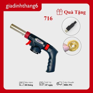 Khò gas mini cầm tay 716, đánh lửa tự động, dễ dàng sử dụng, tiện lợi