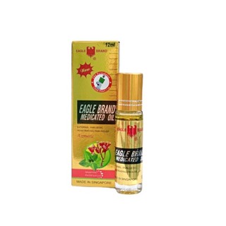 Dầu Lăn Eagle Brand Singapore 12ml (Nhiều Mùi)