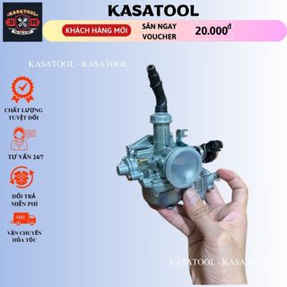  Chế hoà khí bình xăng con Dream Wave Ws110 Sirius Rs hàng Kenhin cao cấp KASATOOL 