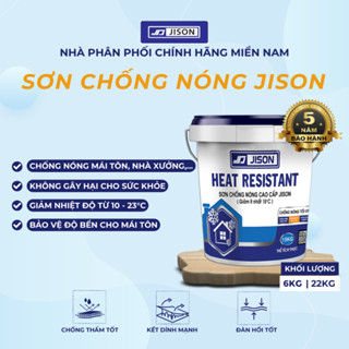 Sơn chống nóng Cao Cấp Jison (thùng 6kg - 22kg)