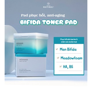 [SALE LỖ DỌN KHO DATE T2/27] Toner pad dưỡng da MIXSOON TONER PAD
