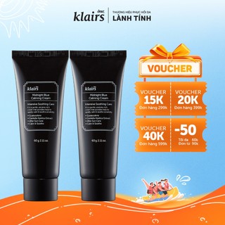 Combo 2 Kem dưỡng da Dear, Klairs Midnight Blue Calming Cream 60g