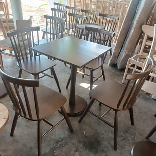 Bàn ghế cafe gỗ cao cấp thanh lý