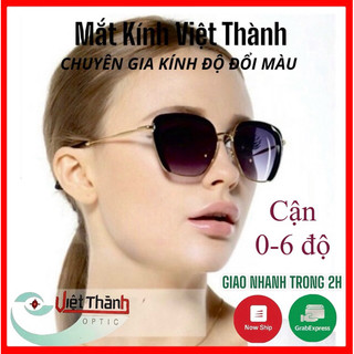 HCM mắt Kính râm cận có độ sẵn NHIỀU MẪU mắt kính mát có độ cận thị đẹp 0-6 BẢNG 8