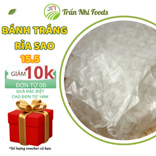 [1kg] Bánh Tráng Rìa Trần Nhi Foods Làm Bánh Phơi Sương, Làm Bánh Tráng Trộn Loại Dày Giá Tận Xưởng