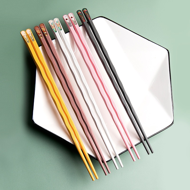 SET 5 Đôi đũa ăn Nhật Bản kháng khuẩn chống ẩm mốc JYoohome Đũa ăn sợi thuỷ tinh chịu nhiệt cao cấp