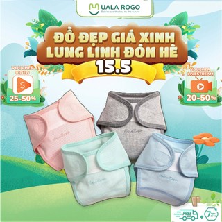 Tã dán sơ sinh Uala rogo vải cotton thấm hút dễ thay bỉm UR8501 2452