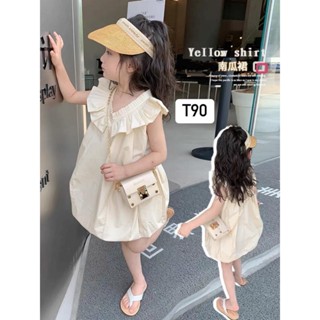  Váy bé gái váy mùa hè cho bé váy cổ bèo điệu đà cho bé 10-28kg - H017 