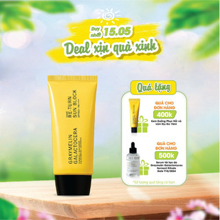 Kem Chống Nắng Graymelin Galactocera Return Block SPF50+ PA++++ 50ml