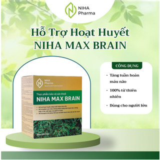 Thực phẩm chức năng niha pharma hỗ trợ tuần hoàn hộp 100 viên