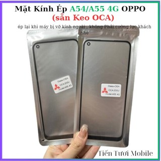 Kính ép oppo a54/a55 4g keo