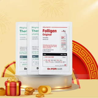 Combo gói mix ngẫu nhiên dầu gội/ dầu xả chống rụng tóc ngăn gàu, giảm dầu nhờn Dr.FORHAIR