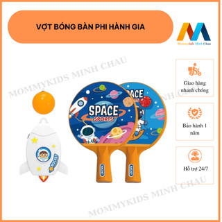 Đồ Chơi Tự Luyện Tập Đánh Bóng Bàn Hình Phi Hành Gia Treo Tường Luyện Phản Xạ Cho Bé