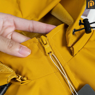 Áo Khoác Gió Nữ Tráng Bạc Chống Nắng, Chống Thấm Nước Cản Gió Có Túi Khóa
