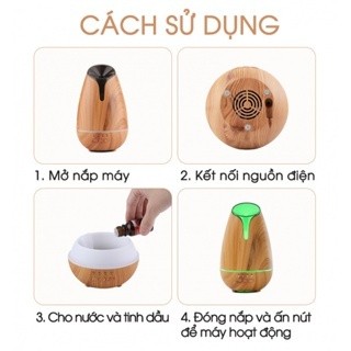 Máy Khuếch Tán Tinh Dầu, Máy Tạo Mùi Cao Cấp Green Thiết Kế Kiểu Đèn Lồng Sang Trọng - GPS04D