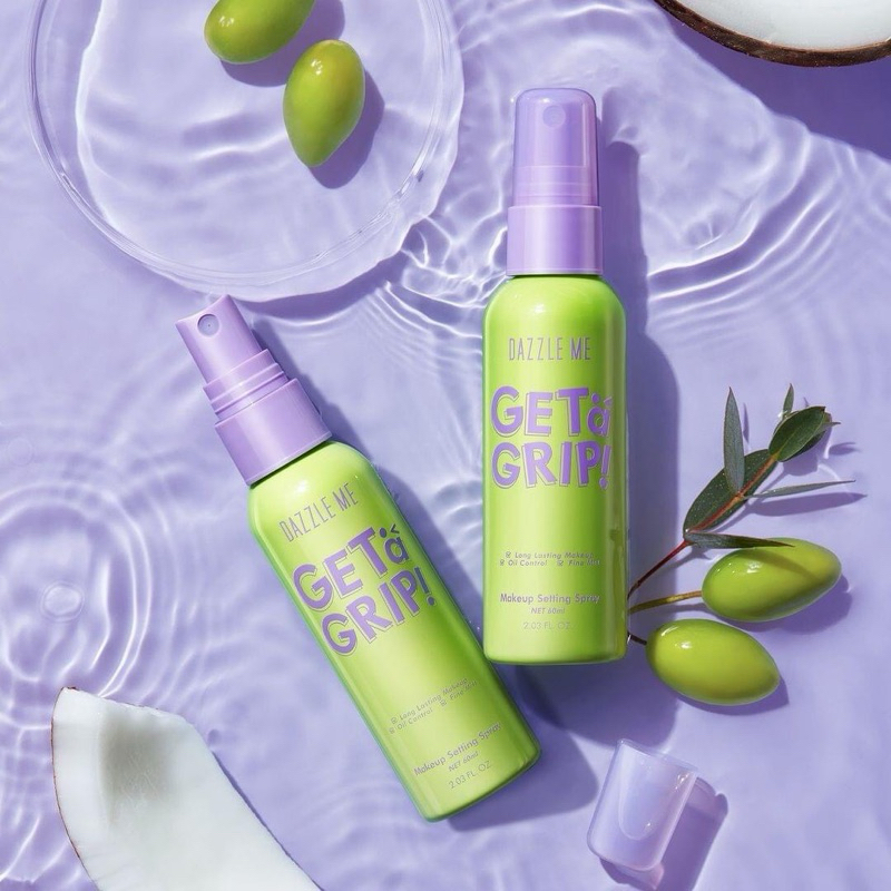 XỊT KHÓA TRANG ĐIỂM GET A GRIP của DAZZLE ME chính hãng