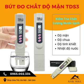 Bút Thử pH KAW Chính Xác Đo Độ Mặn Chua Của Nước - Đo Nhanh, Chính Xác, Nhỏ Gọn, Có Nút Điều Chỉnh