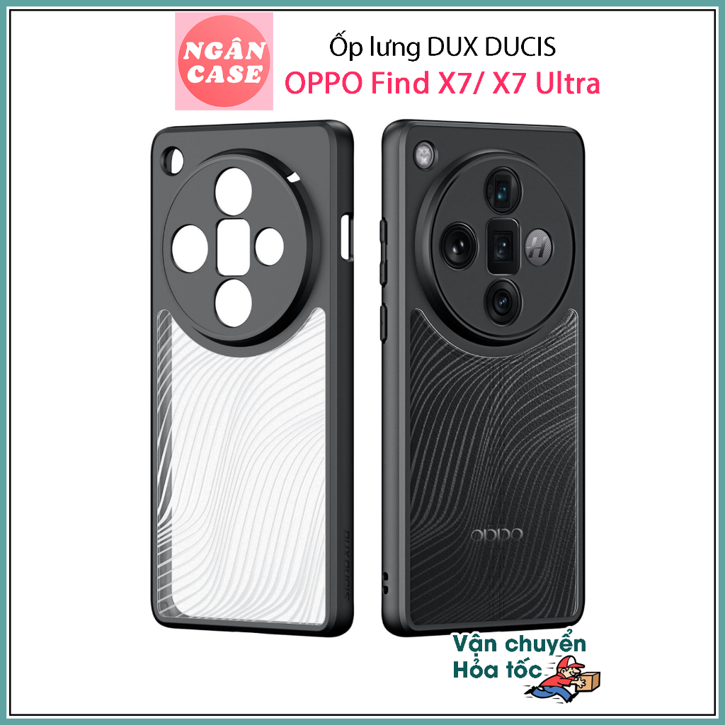 Ốp lưng DUX DUCIS OPPO Find X7 / X7 Ultra (AIMO SERIES) - Mặt lưng chống vân tay