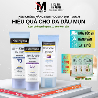 Kem Chống Nắng NEUTROGENA Ultra Sheer Dry Touch SPF 55 - 88ml _Achoice