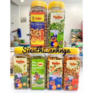 Đậu Phộng Tân Tân Hũ 190g Snack và Đậu Thập Cẩm/Đậu Hoà Lan