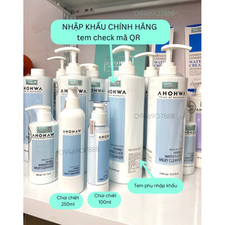 Sữa tẩy trang AHOHAW 3 in 1 HYBRID WATER MILKY CLEANSER