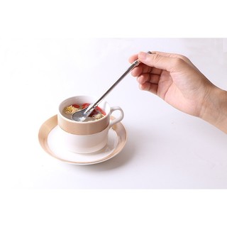 Ống Hút Kiêm Muỗng Inox