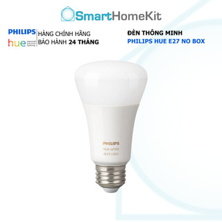 Đèn thông minh Philips Hue E27 Bluetooth - không hộp (tách từ kit), BH 2 năm