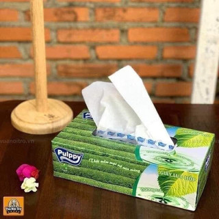 KHĂN GIẤY PULPPY TRÀ XANH