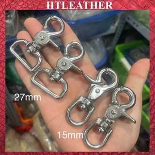 Móc càng cua inox, phụ kiện túi inox (1 đôi)