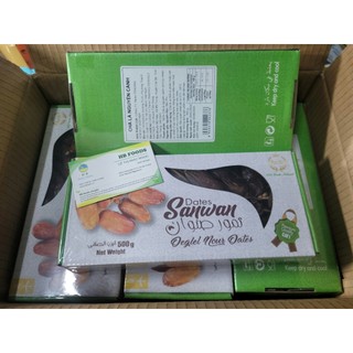 Chà Là khô nguyên cành Sanwan, Tunisia, 500g