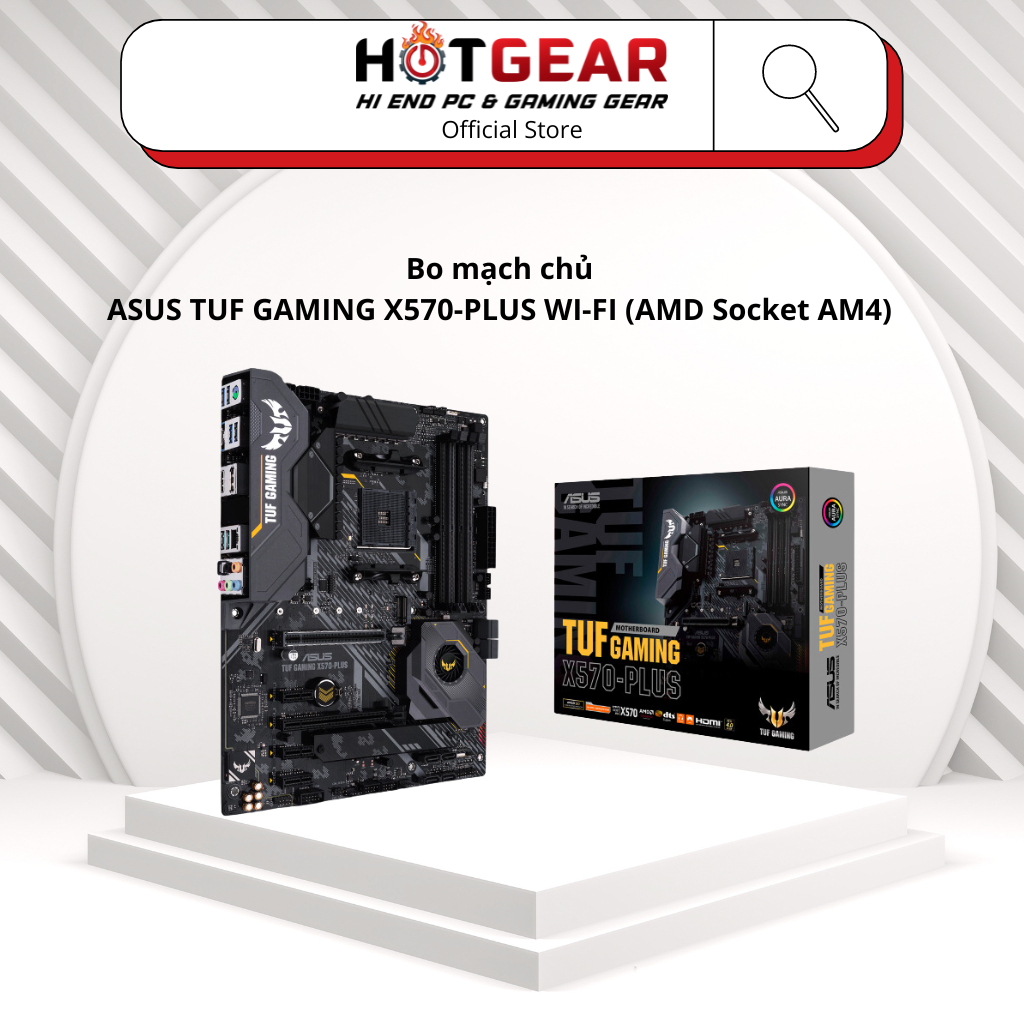 ASUS TUF GAMING X570-PLUS WI-FI (AMD Socket AM4)