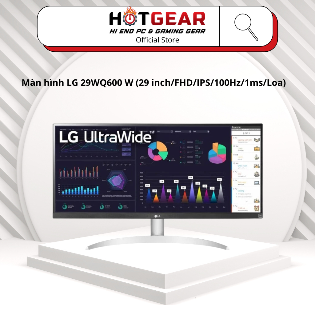 Màn hình LG 29WQ600 W (29 inch/FHD/IPS/100Hz/1ms/Loa)