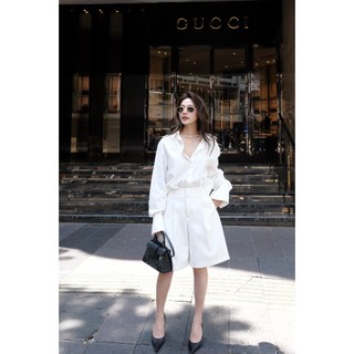 Áo sơ mi tay dài BASIC PEONY SHIRT