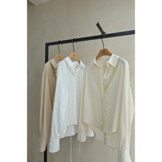 Áo sơ mi tay dài BASIC PEONY SHIRT