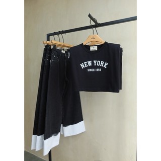 Quần jeans lật lai BASIC HEBE JEANS