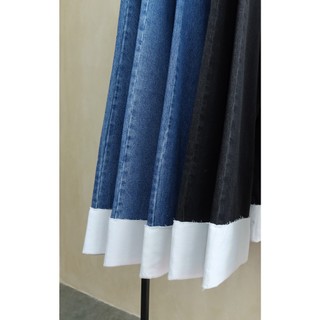 Quần jeans lật lai BASIC HEBE JEANS