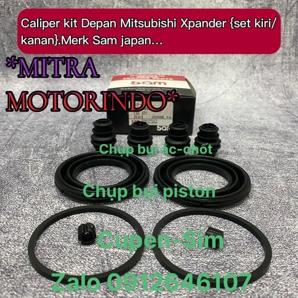 Full bộ cupen + chụp bụi phanh trước Xpander
