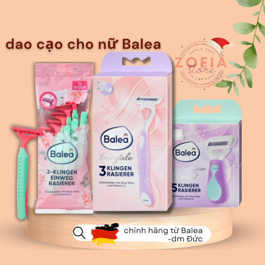 Dao cạo Balea dành cho nữ nội địa Đức