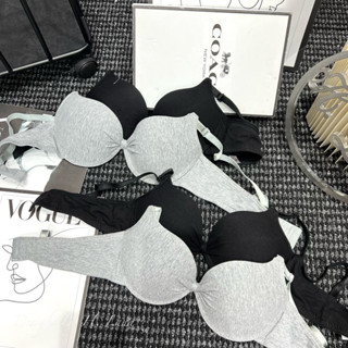 COMBO 2 ÁO LÓT NƠ NGỰC ĐEN +XÁM C300