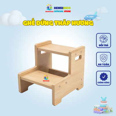 Ghế Gỗ Đứng Thắp Hương Benrikids Phù Hợp Cho Căn Hộ Mini Chung Cư Nhỏ