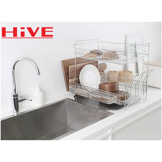 Kệ úp chén bát hive ko hàn quốc inox cao cấp