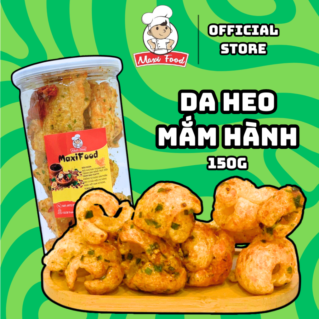 150G DA HEO MẮM HÀNH - MAXIFOOD