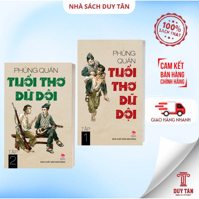 Sách - Combo Tuổi thơ dữ dội (Trọn bộ 2 tập) - NXB Kim Đồng