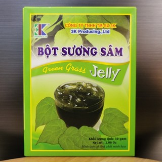 Rc3k - hộp 30g - bột sương sâm green grass jelly