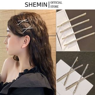 Set kẹp tóc nữ đẹp cài tóc thời trang hạt lấp lánh xinh xắn SHEMIN