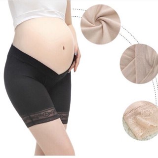 Quần mặc váy bầu hoặc sau sinh cho bà bầu cạp chéo hoặc cạp cao chát cotton mềm mịn,thoáng mát freesize <70kg