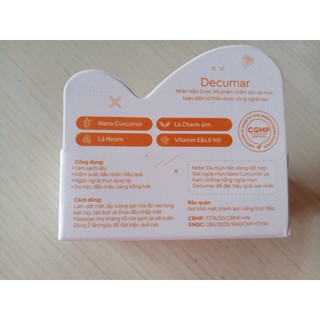 [HÀNG TẶNG KHÔNG BÁN ] Gel rửa mặt Decumar MINI SIZE 7g
