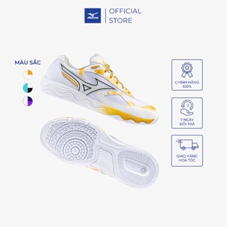 Giày bóng bàn Mizuno Wave Medal 7 chính hãng, giảm chấn, êm ái, bám sân cực tốt, bền bỉ